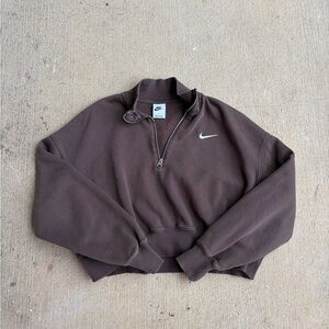 Nike Long Sleeve Zippered Crew
